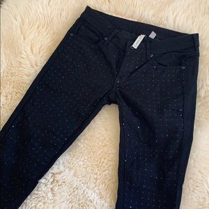 Black sequin MNG Jeans